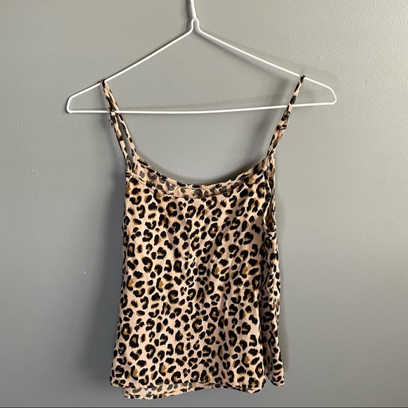 h&m leopard print tanktop - Picture 2 of 3